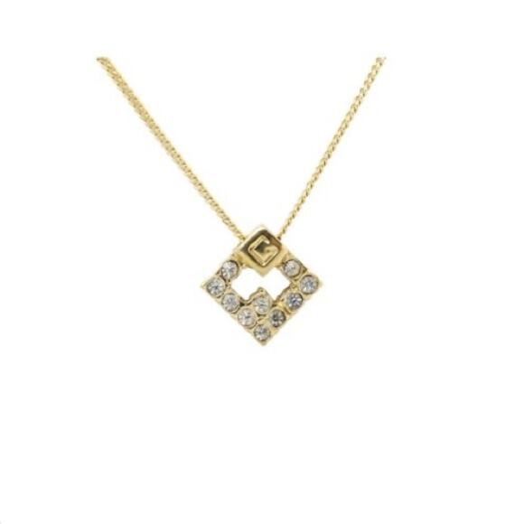 Givenchy Gold Rhinestone Necklace
0,55 × 16,14 × 0,55
(Lenght x Height x… - Picture 1 of 3